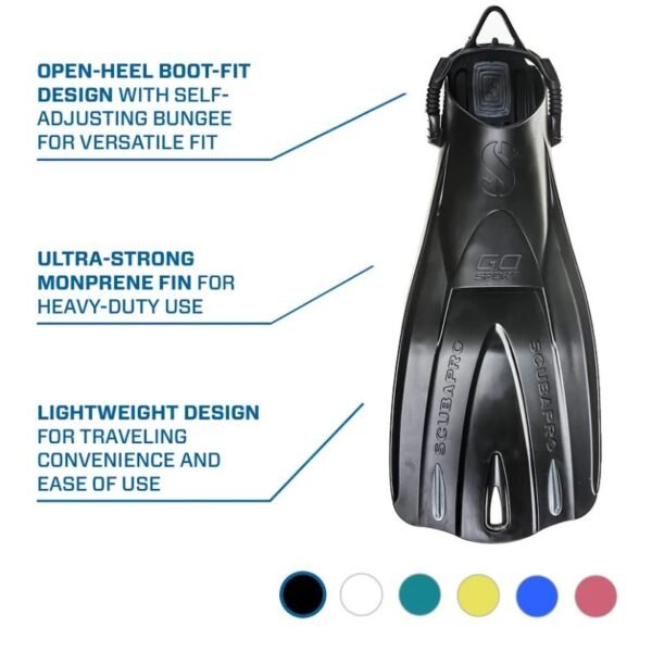 Fins - Go Sport Black