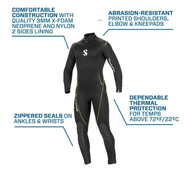 Wetsuit - Definition Steamers 3mm Men